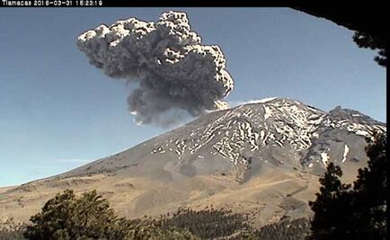 Popocatépetl volcano spews 72 exhalations