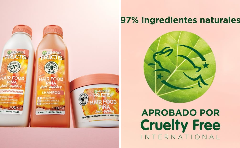 Sus productos cuentan con la certificación Cruelty Free. Foto: Garnier