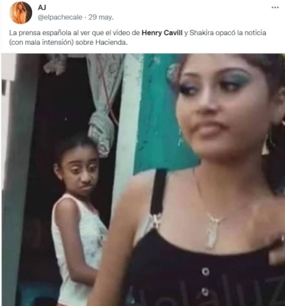 Henry Cavill y su forma de mirar a Shakira desata memes 