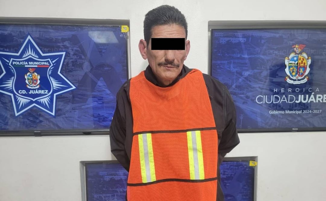 Detienen a sujeto por feminicidio de mujer en Ciudad Juárez (20/01/2026). Foto: Especial