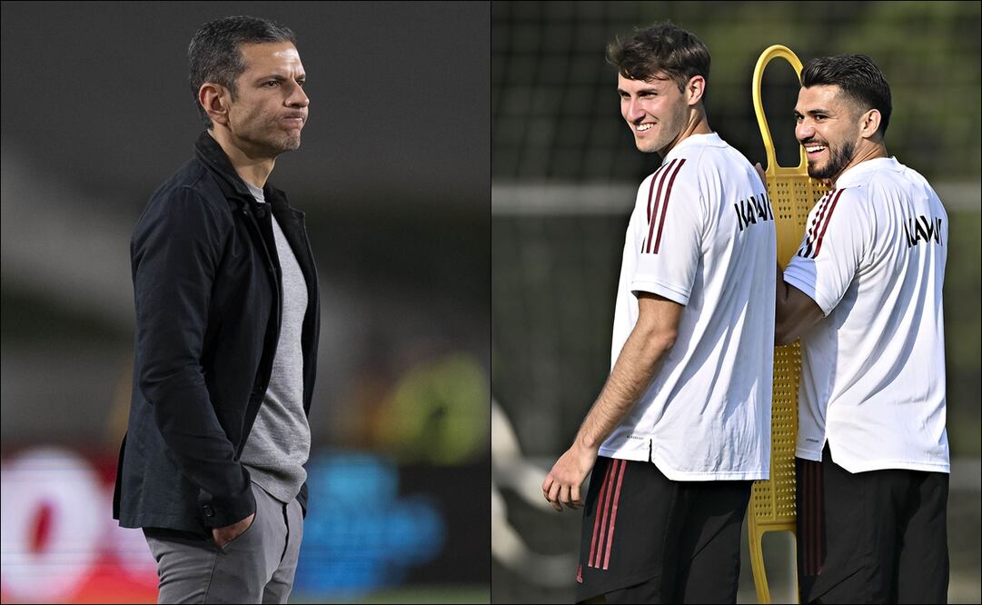 Jaime Lozano fue tundido en redes por escoger a Henry Martín por encima de Santiago Giménez / FOTOS: Imago7