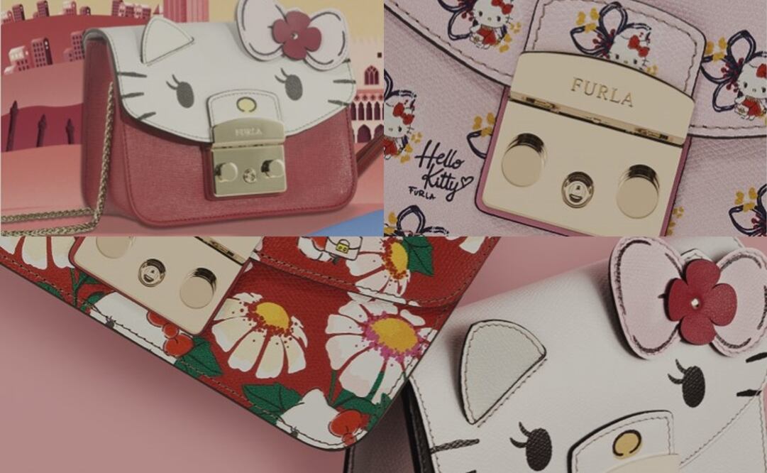 Hello Kitty fue diseñada por Yuko Shimizu y lanzada al mercado en 1974 por la empresa Sanrio. / Fotos: Cortesía Furla