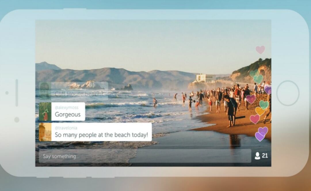 Para encontrar las transmisiones de Periscope para ser incorporadas en tuits, sólo es necesario realizar una búsqueda usando la etiqueta #Periscope y otras palabras clave en Twitter