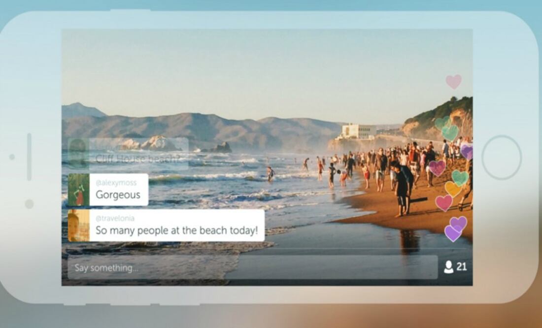Para encontrar las transmisiones de Periscope para ser incorporadas en tuits, sólo es necesario realizar una búsqueda usando la etiqueta #Periscope y otras palabras clave en Twitter