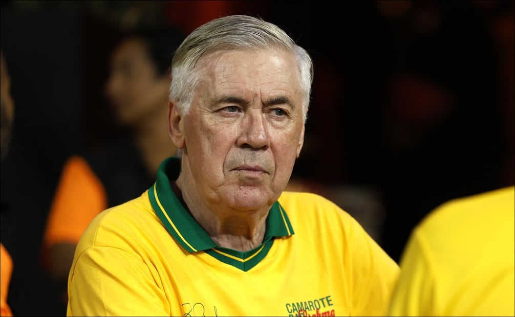 Carlo Ancelotti, técnico de la selección de Brasil - Foto: AFP
