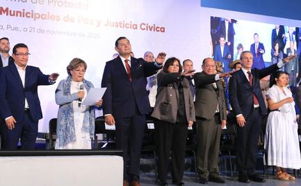 Instalan consejos municipales de justicia cívica en Puebla; reconocen trabajo del gobernador Alejandro Armenta