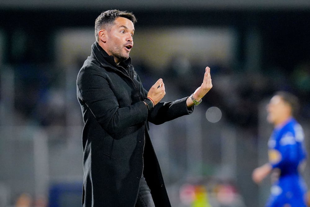 Nicolás Larcamón con Cruz Azul, durante la fase regular del torneo Clausura 2026 - Foto: Imago7