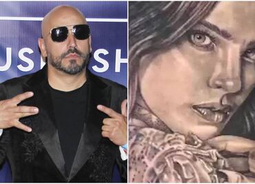 Lupillo Rivera convierte el tatuaje de Belinda en un tributo a su hermana Jenni
