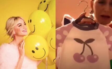 Katy Perry demuestra que su bebé será una fashionista al compartir sus primeros outfits 
