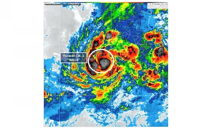 “Willa” se convierte en huracán categoría 1; se ubica al suroeste de Colima