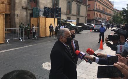 Llega gabinete para escuchar Tercer Informe de Gobierno de AMLO