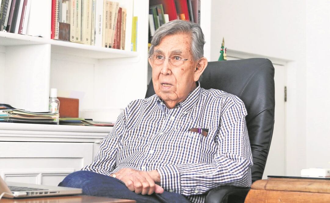 Cuauhtémoc Cárdenas indicó que para avanzar no es suficiente señalar los errores del pasado. Foto: ARCHIVO EL UNIVERSAL