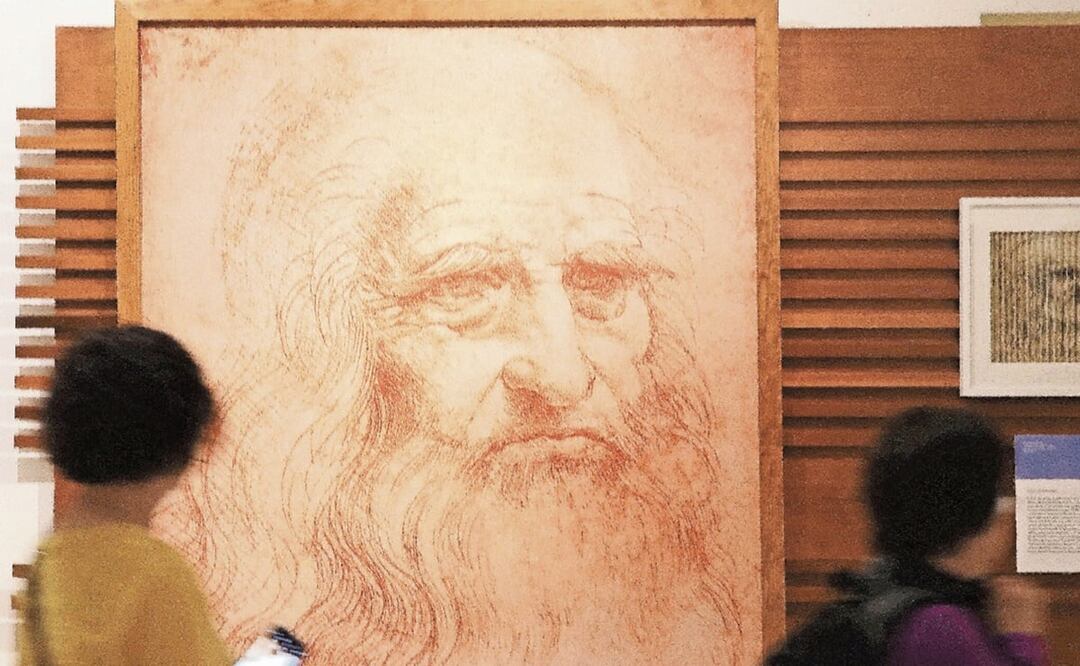 Retrato de Leonardo da Vinci. Foto: AP 
