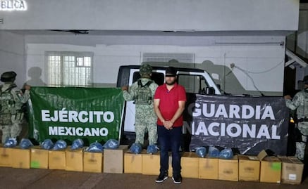 Detienen a hombre en posesión de 72 mil cigarros de marihuana en Sonora