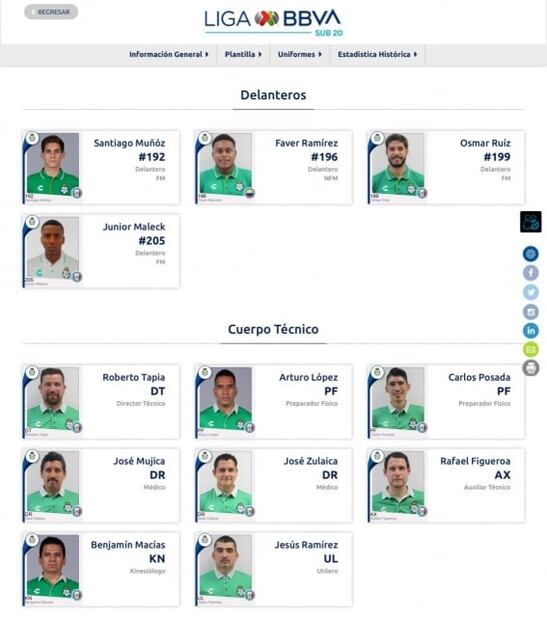 Futbolista culpable de homicidio está registrado con Santos Laguna