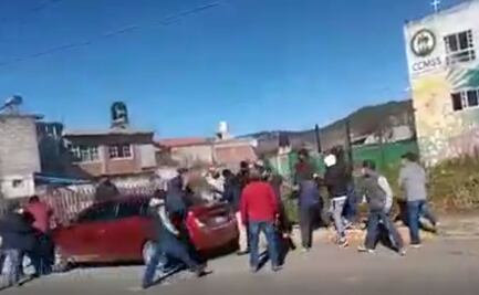 Trifulca entre simpatizantes de MC y trabajadores del ayuntamiento de Amanalco deja 28 heridos