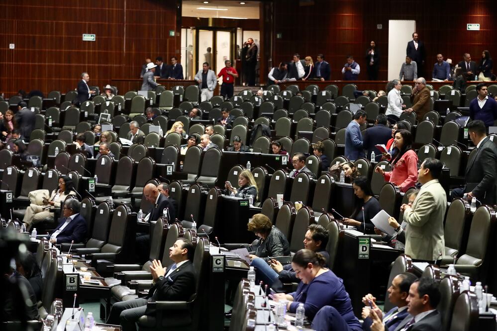 Sesión en la Cámara de Diputados (ARCHIVO. EL UNIVERSAL)