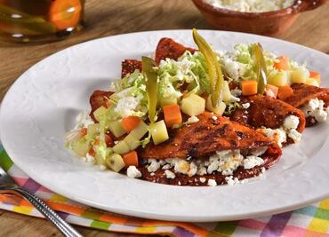 Prepara enchiladas mineras