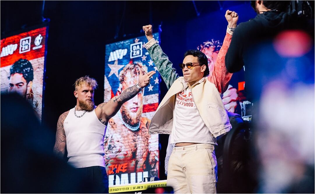 Jake Paul enfrentará a Julio César Chávez Jr. FOTO: Cortesía Israel Servín