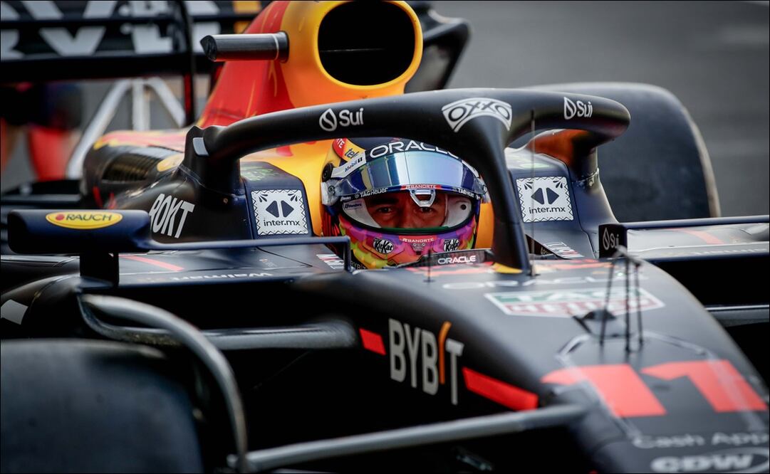 Checo Pérez durante el más reciente Gran Premio de México - Foto: Diego Simón Sánchez / EL UNIVERSAL
