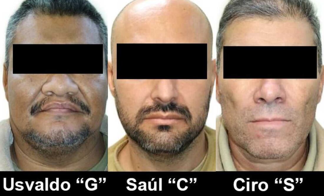 FGR entrega en extradición a EU a tres hombres. Fotos: Especiales