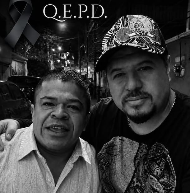 Omar Pardo comparte foto con el actor Abraham Pérez  y lo despide en redes.
Instagram sinmiedoomarcrew