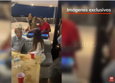 Captan a candidato presidencial en plena fiesta en un yate previo a la elección en Colombia