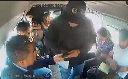 “No me gustan las monedas, quiero billetes”; dan 21 años de cárcel a ladrón de pasajeros de combi