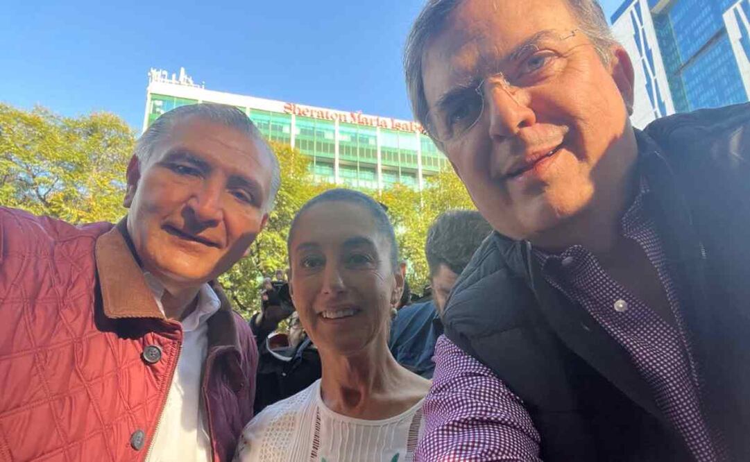 Corcholatas, día de tregua y selfies  