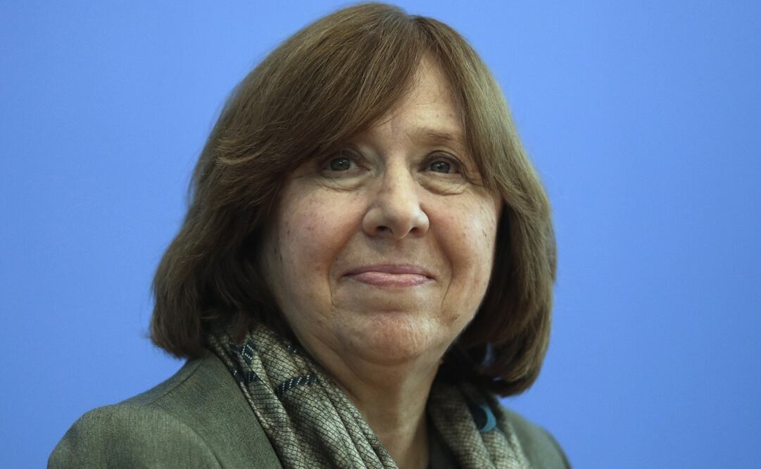 Uno de los proyectos literarios de Svetlana Alexievich es crear una editorial dedicada a publicar exclusivamente obra de escritoras. Foto: AP Photo/Markus Schreiber