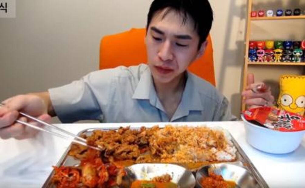 Mukbang, la moda coreana de comer hasta reventar