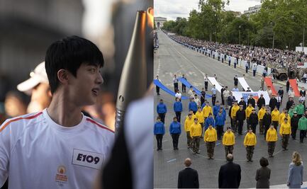 Antorcha olímpíca llega a París, doce días antes del inicio de los Juegos Olímpicos