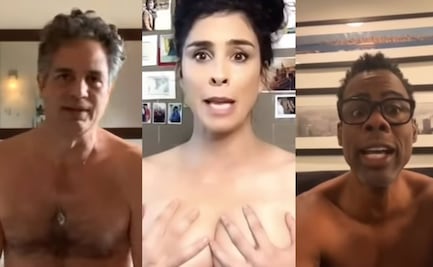 Mark Ruffalo, Sarah Silverman, Naomi Campbell y más famosos se desnudan para animar a votar