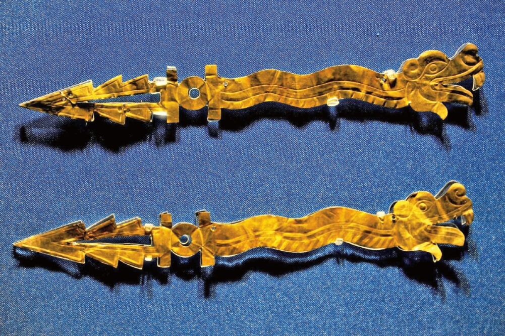 Los mexicas realizaron diferentes objetos al procesar el oro (ESPECIAL)