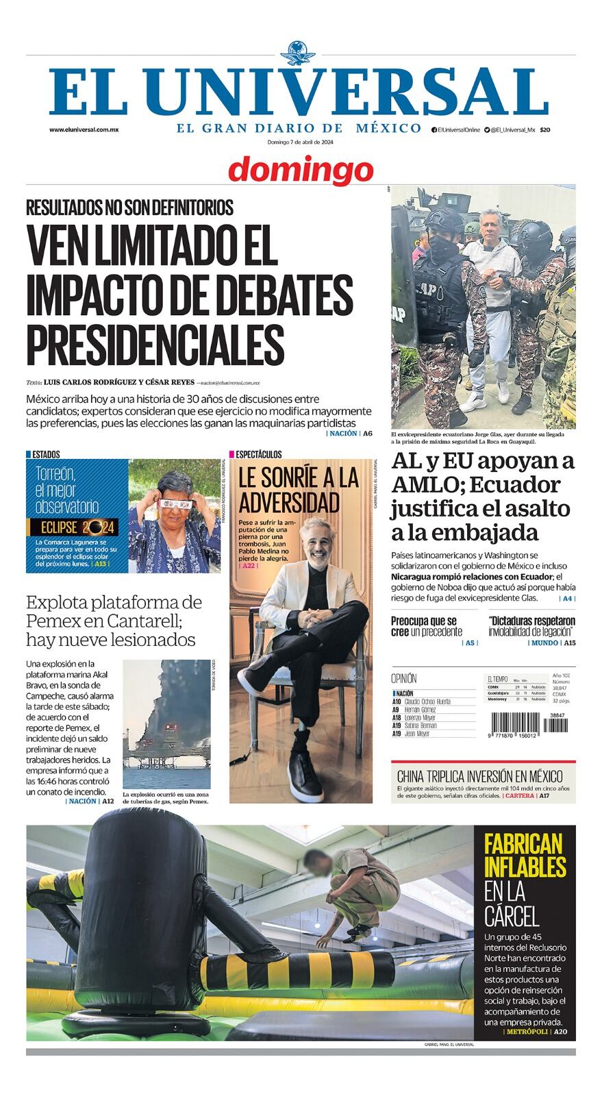 Portada impresa