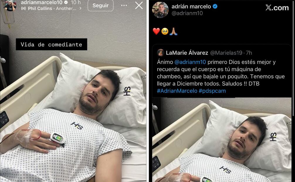 Foto: Captura de pantalla en Instagram y X