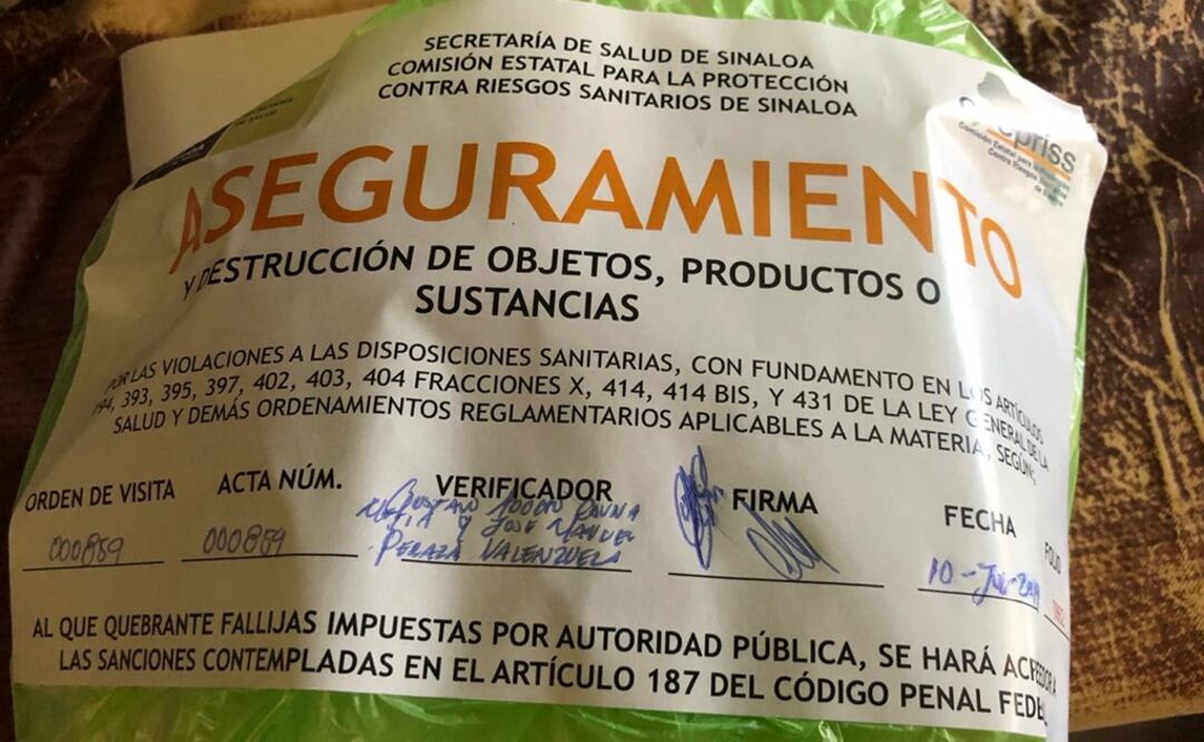 Foto: Cortesía Cofepris