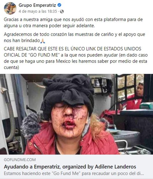 Asaltan y golpean "fuertemente a matar" a integrantes de Grupo Emperatriz en Tijuana