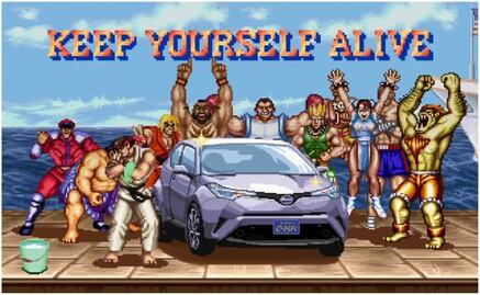 Toyota se une a Street Fighter II