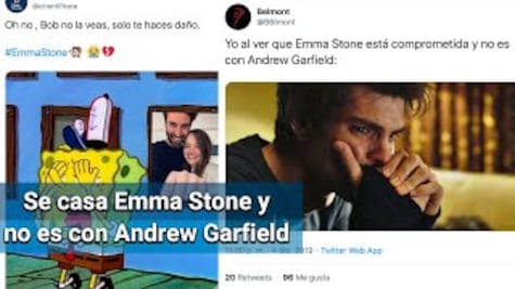 Emma Stone se compromete y estos son los mejores memes sobre Andrew Garfield