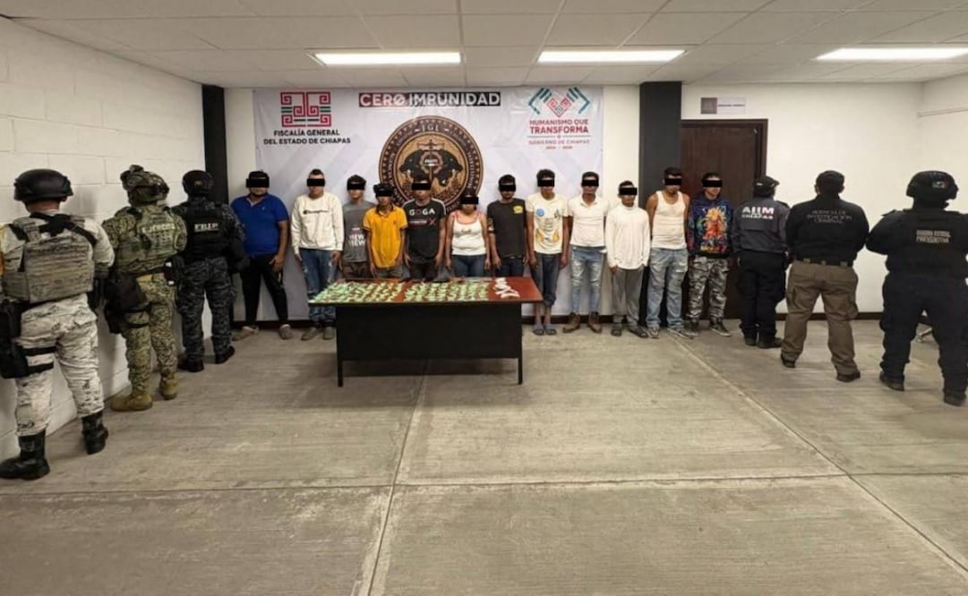 Operativos continúan tras quema de bares en Villaflores, Chiapas; detienen a síndica de Cintalapa, a su esposo, hijo y a su tesorero.
Foto: Especial.