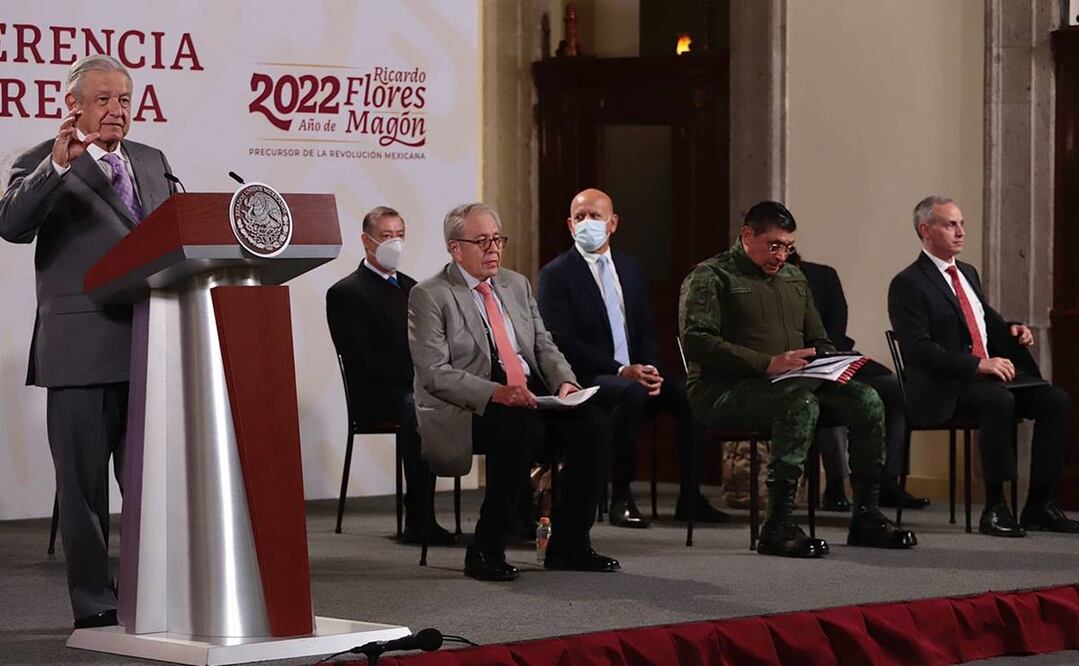 En su conferencia de prensa, el presidente López Obrador apuntó que el sistema de salud beneficiará a los que no cuentan con seguridad social y a los más pobres. Foto: Berenice Fregoso/EL UNIVERSAL