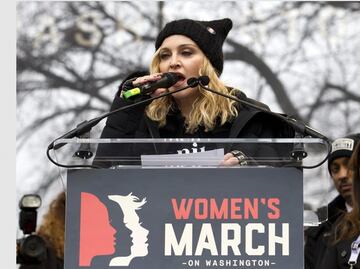 "F*** you", le grita Madonna a Trump en Marcha de las Mujeres