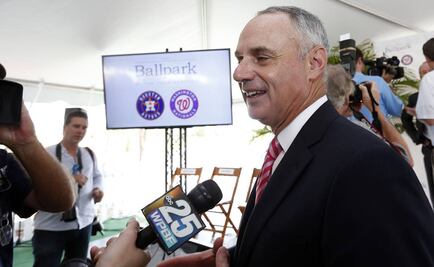 Manfred quiere Grandes Ligas en Cuba