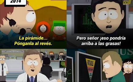 ¡South Park lo predijo! Capítulo de 2014 causa furor por prever el cambio a la pirámide alimenticia en EU