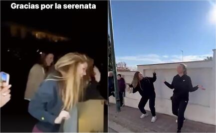 Fans de Shakira le llevan serenata al pie de su ventana; cantan a todo volumen su nueva canción 