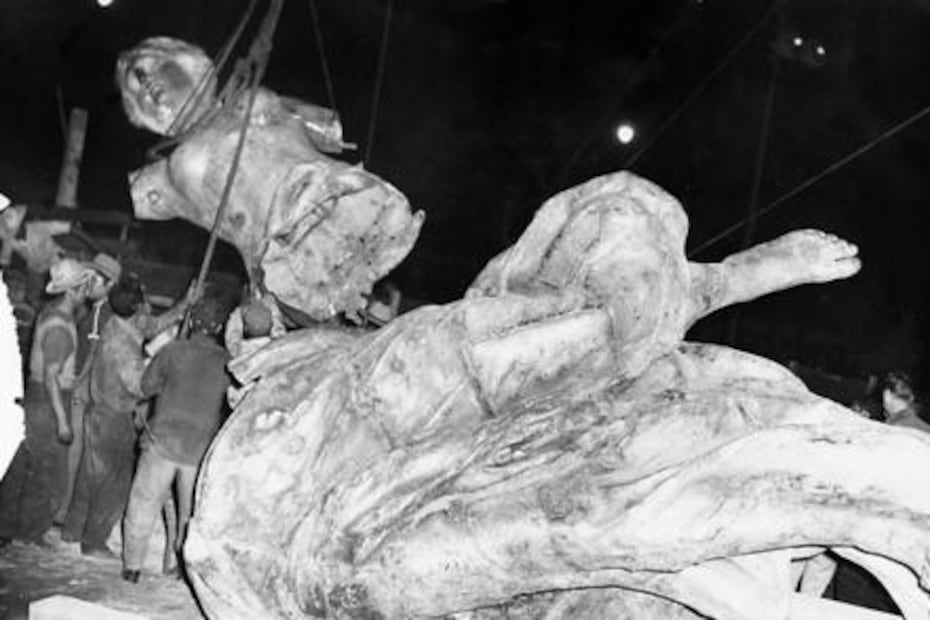 El día que se cayó el Ángel de la Independencia