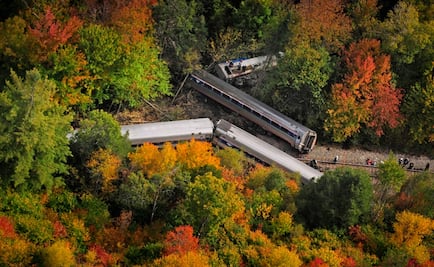 Descarrila tren de pasajeros en Vermont; hay 7 heridos
