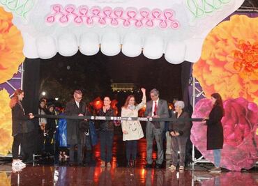 Inauguran recorridos nocturnos en Bosque de Chapultepec por Día de Muertos