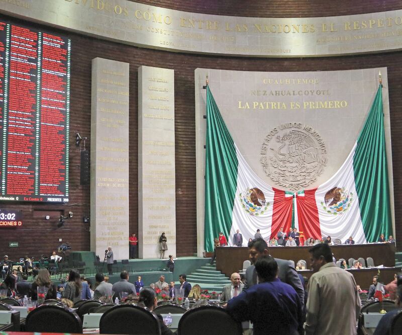 Dada la urgencia en el tema, ayer se aprobó el dictamen para reforzar la alerta de género y de inmediato se llevó al pleno de San Lázaro.CARLOS MEJÍA. EL UNIVERSAL